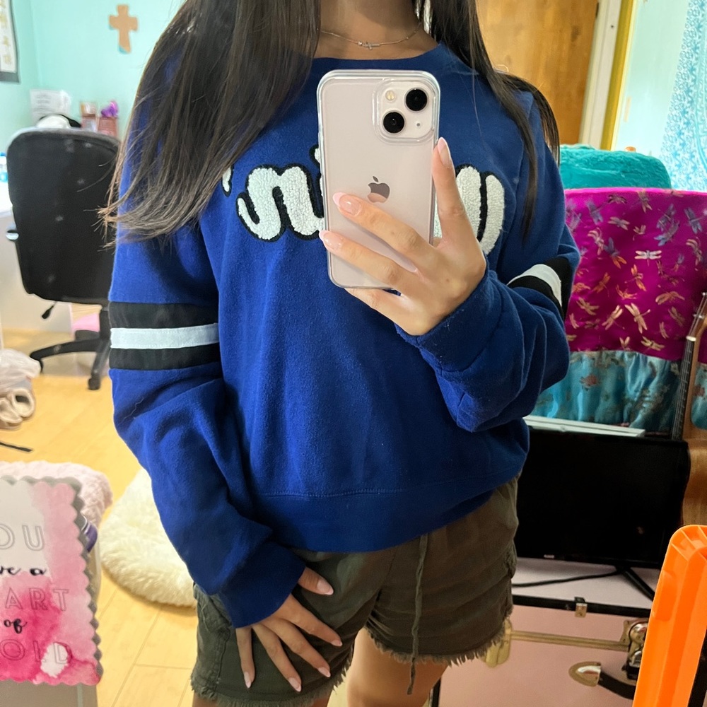 Vibin’ Blue Sweater